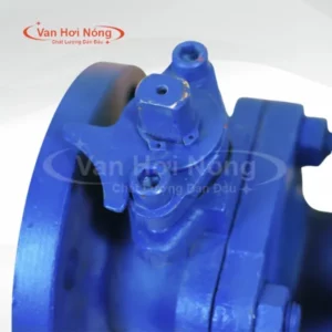 Van bi thép ETM 2 thân nối bích PN25