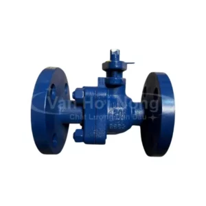 Van bi thép ETM 2 thân nối bích JIS20K