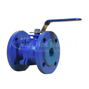 Van bi thép ETM 2 thân nối bích PN40