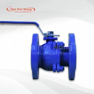 Van bi thép ETM 2 thân nối bích PN40