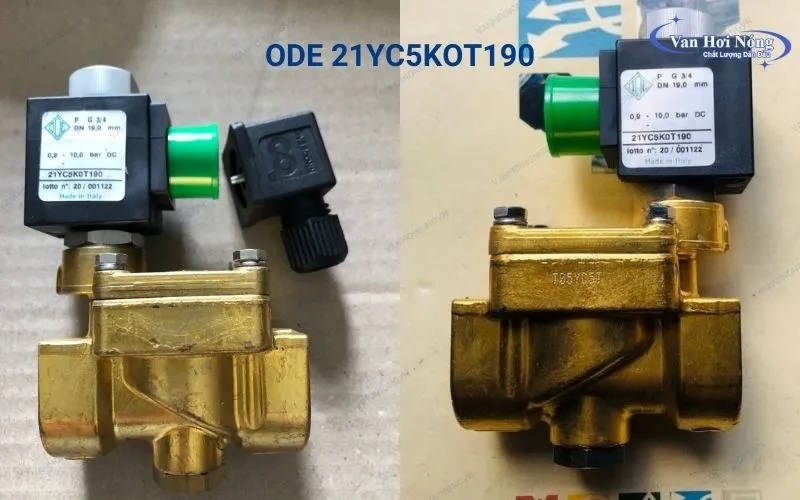 Van điện từ DN20 đến từ ODE được đánh giá cao về độ bền