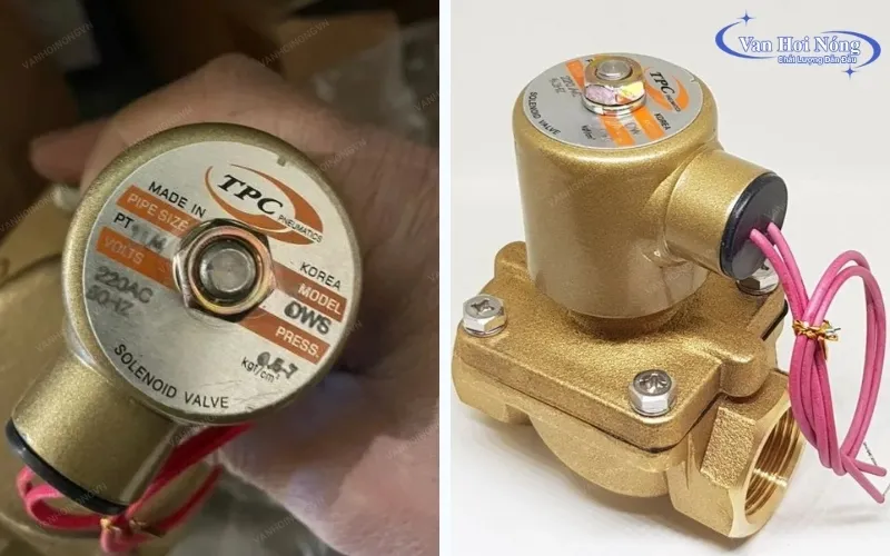 Van điện từ DN32 TPC Hàn Quốc