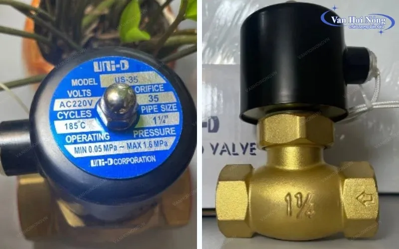 Van điện từ DN32 UNiD đến từ Đài Loan