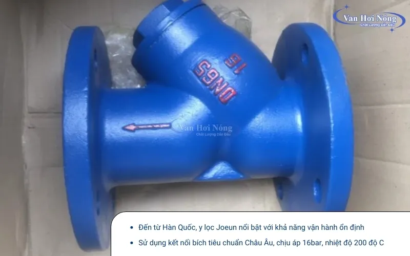 Lọc y Joeun DN65 sản phẩm Hàn Quốc, độ bền cao