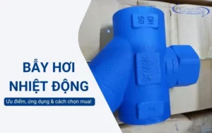 Bẫy hơi nhiệt động là gì? Ưu điểm, ứng dụng & cách chọn mua