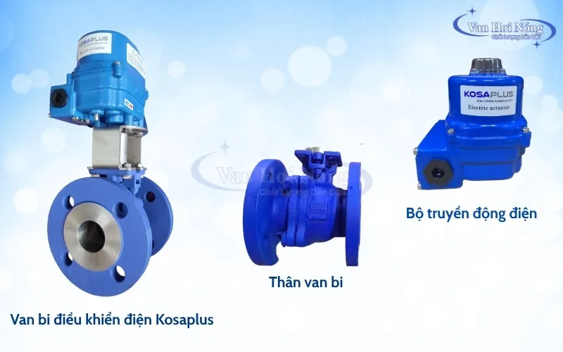 Cấu tạo cơ bản của van Kosaplus