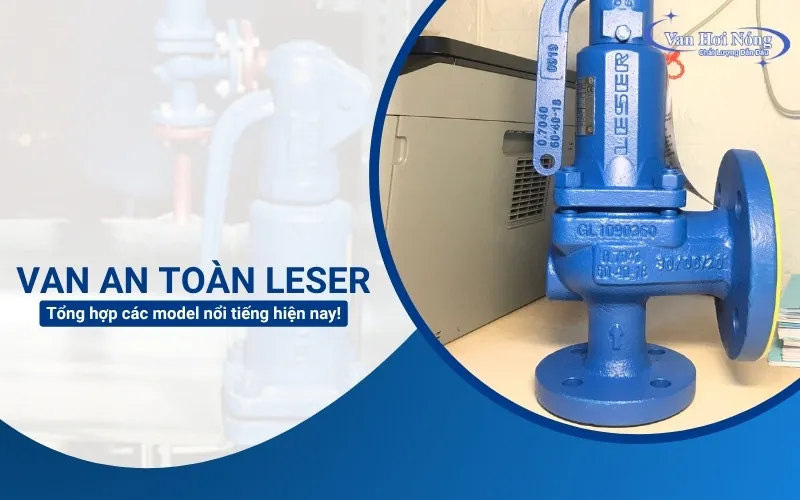 Tổng hợp các model van an toàn Leser nổi tiếng hiện nay!
