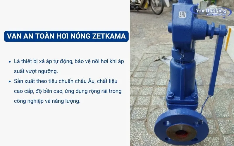 Van an toàn hơi nóng Zetkama xuất xứ Ba Lan