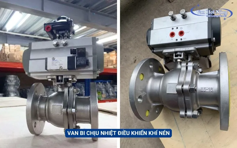 Van bi nhiệt độ cao điều khiển khí nén