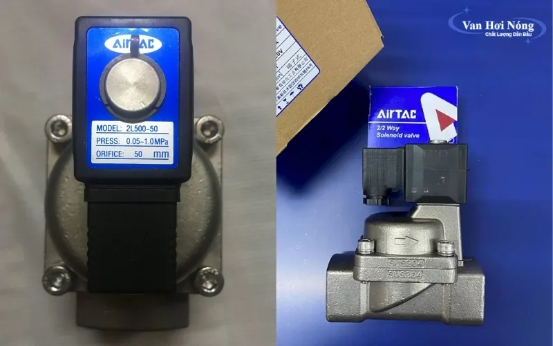 Van điện từ inox Airtac Đài Loan