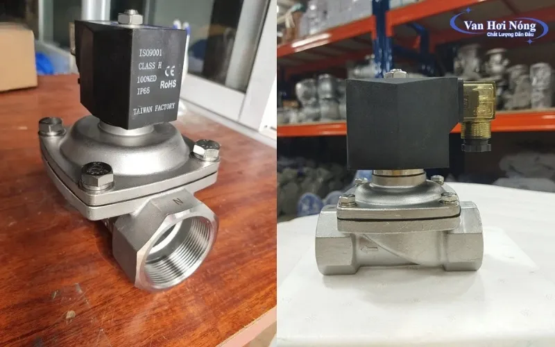 Van điện từ inox hơi nóng đến từ thương hiệu Yongchuang