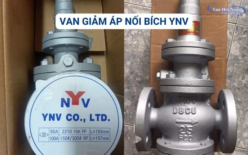 Van giảm áp nối bích YNV nổi tiếng Hàn Quốc