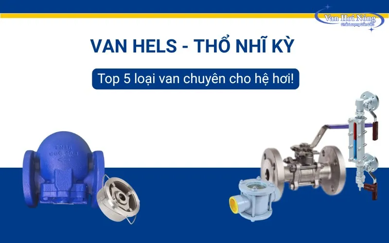 Van Hels - Thổ Nhĩ Kỳ và các mẫu van chuyên cho hệ hơi!
