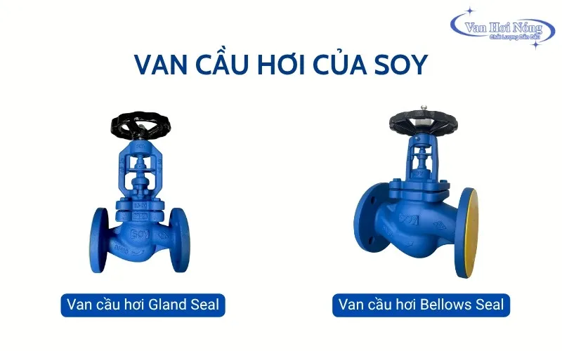 Van cầu hơi Soy chịu nhiệt và áp lực cao