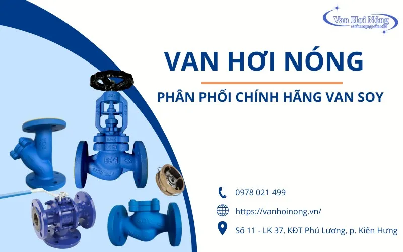 Van Hơi Nóng phân phối van công nghiệp Soy uy tín