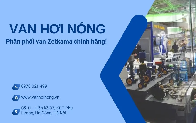 Đơn vị phân phối van Zetkama chính hãng