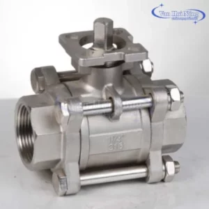 Van bi 3 thân inox bền bỉ, có độ bền cao