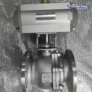 Van bi inox chịu nhiệt Wonil điều khiển khí nén