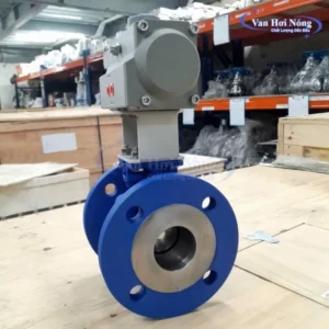 Van bi thép chịu nhiệt Ravis điều khiển khí nén