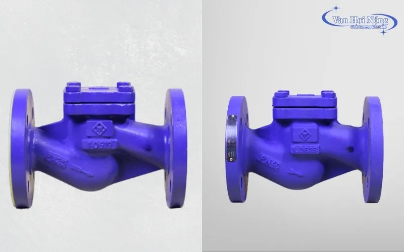 Van một chiều chữ ngã ETM DN100 chịu nhiệt 400 độ C