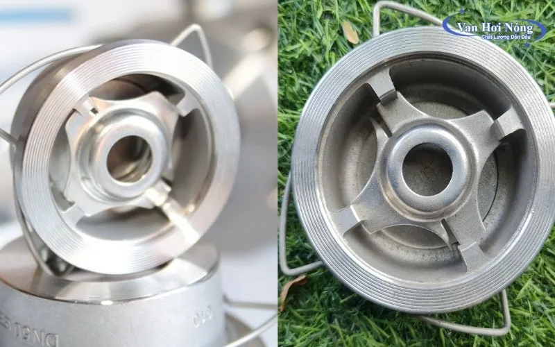 Van 1 chiều dạng đĩa Genebre làm từ inox 316