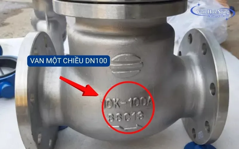 Van một chiều DN100 dùng cho đường ống cỡ lớn (phi 114mm)