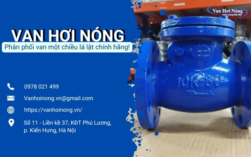 Van Hơi Nóng - Địa chỉ phân phối van một chiều lá lật uy tín