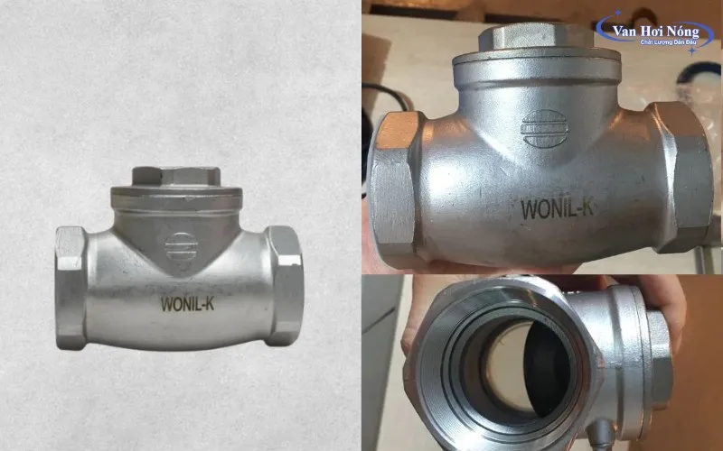 Van một chiều lá lật Wonil nối ren
