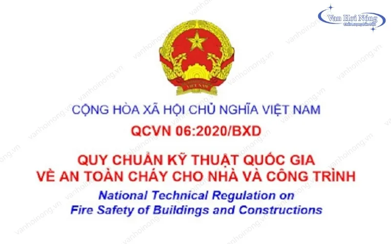 Quy chuẩn về phòng cháy chữa cháy cho tòa nhà áp dụng cho HVAC