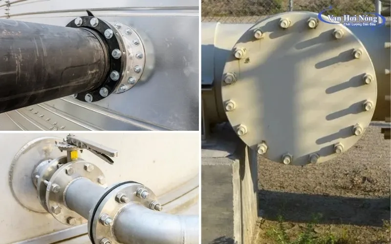 Mặt bích được sử dụng trong mọi hệ thống công nghiệp