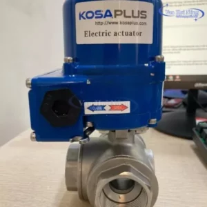 Van bi inox 3 ngã điều khiển điện ON/OFF Kosaplus