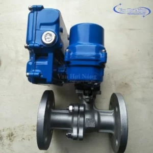 Van bi inox nối bích điều khiển điện tuyến tính Kosaplus