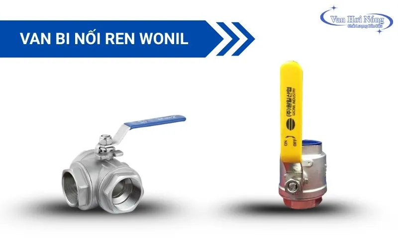 Van bi tay gạt nối ren Wonil Hàn Quốc