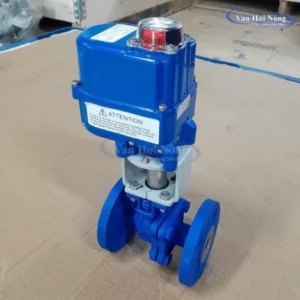 Van bi thép ngã điều khiển điện Hàn Quốc