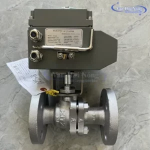 Van bi điện nối bích Haitima