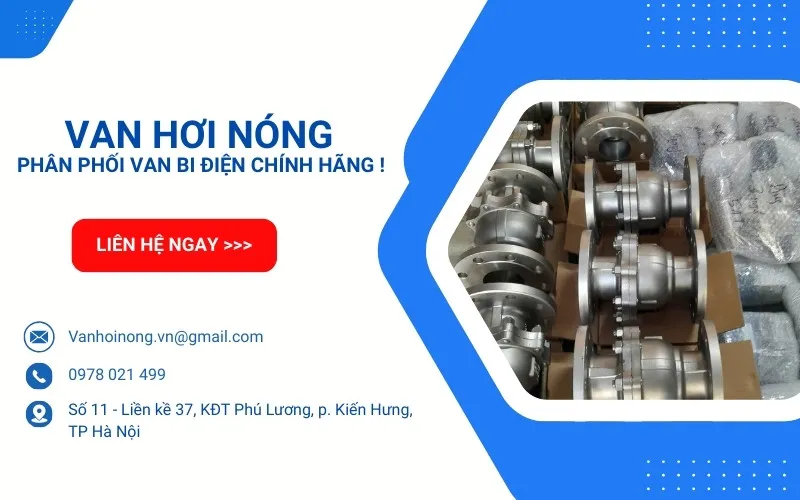 Van Hơi Nóng - phân phối chính hãng van bi điện