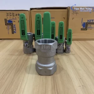 Van bi inox 1PC tay gạt