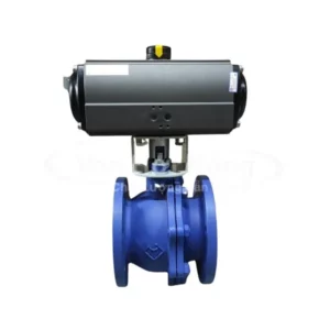 Van bi thép 2 mảnh điều khiển khí nén Kosaplus