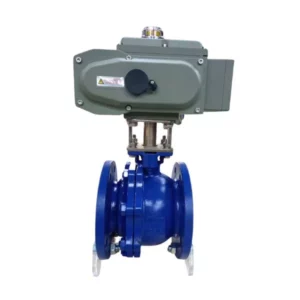 Van bi thép 2 mảnh điều khiển điện Haitima