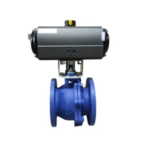 Van bi thép 2 mảnh điều khiển khí nén Kosaplus