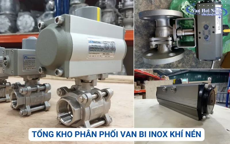 Địa chỉ mua van bi inox khí nén chính hãng, giá tốt