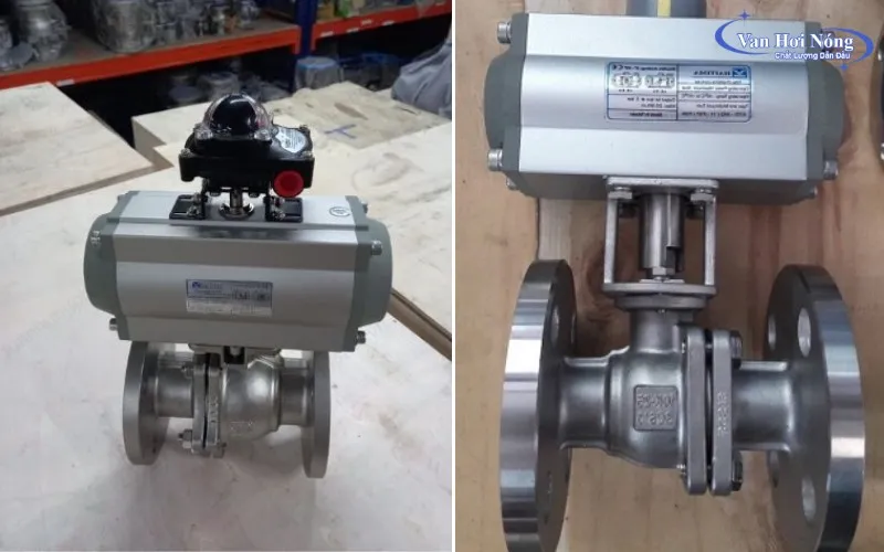 Van bi inox 2PC điều điều khiển nén