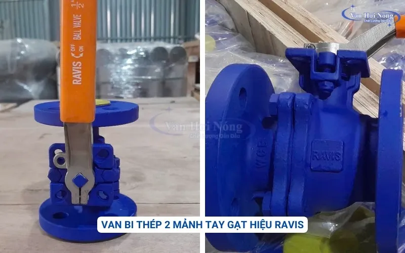 Van bi thép Ravis 2 PC