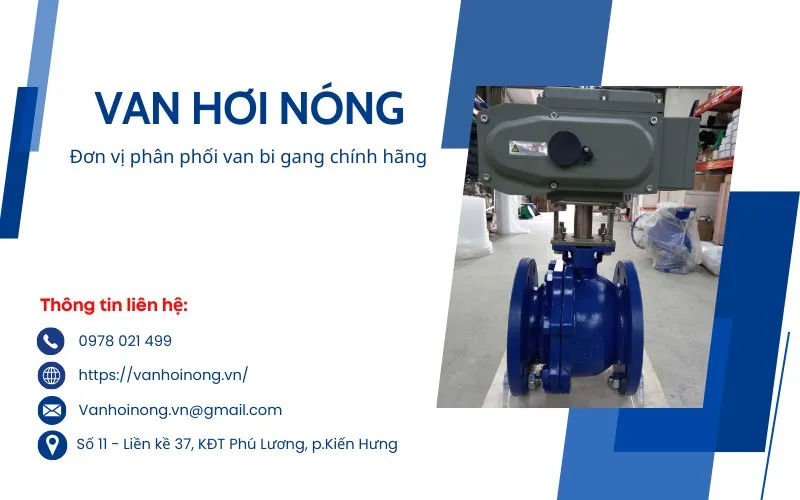 Mua van bi gang tại Van Hơi Nóng để được mức giá cạnh tranh