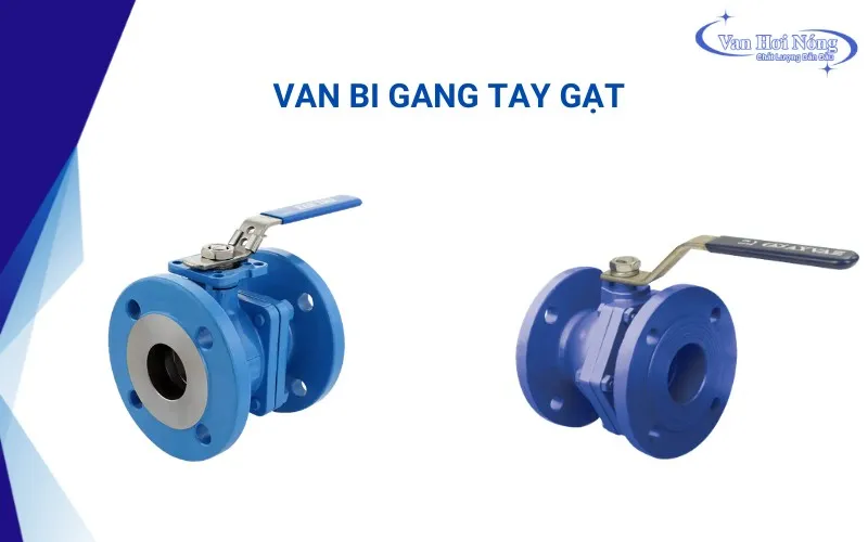 Giá van bi gang tay gạt thuộc phân khúc rẻ, rễ tiếp cận