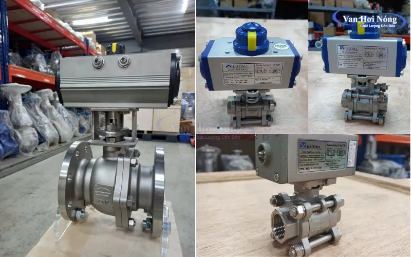 Van bi thép không gỉ khí nén tốc độ nhanh