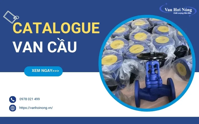 Chi tiết các mẫu catalogue van cầu đang được tin dùng hiện nay!