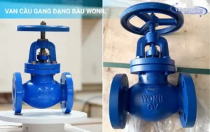 Van cầu gang bầu Wonil sẵn kho tại Van Hơi Nóng