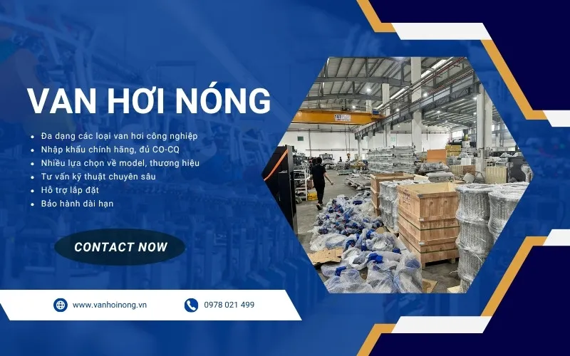 Mua các loại van hơi gang chất lượng tại Van Hơi Nóng