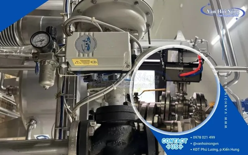 Mua van điều khiển khí nén nhập khẩu, giá tốt tại Van Hơi Nóng